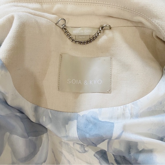 Soia & Kyo beautiful cream jacket - Picture 10 of 16